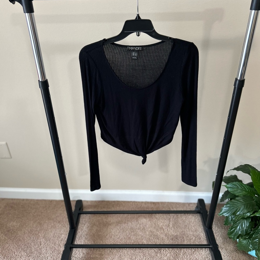 Mandee Going Out Crop Top